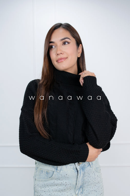 TE CROP CUELLO TORTUGA