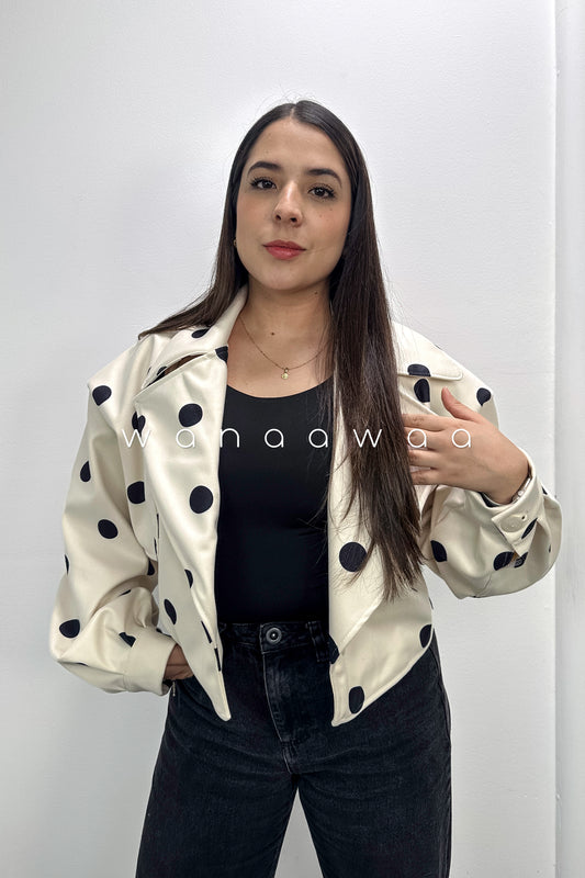 CHAQUETA POLKA DOTS