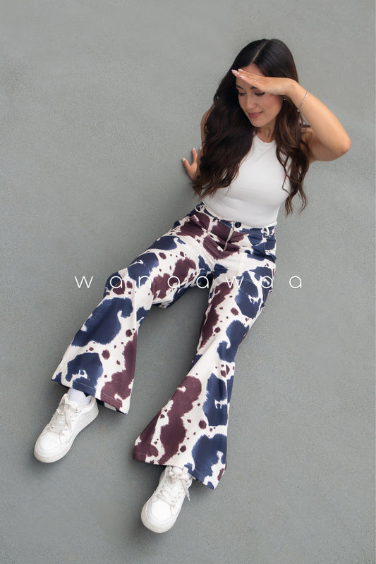 PANTALÓN LOLA COW PRINT