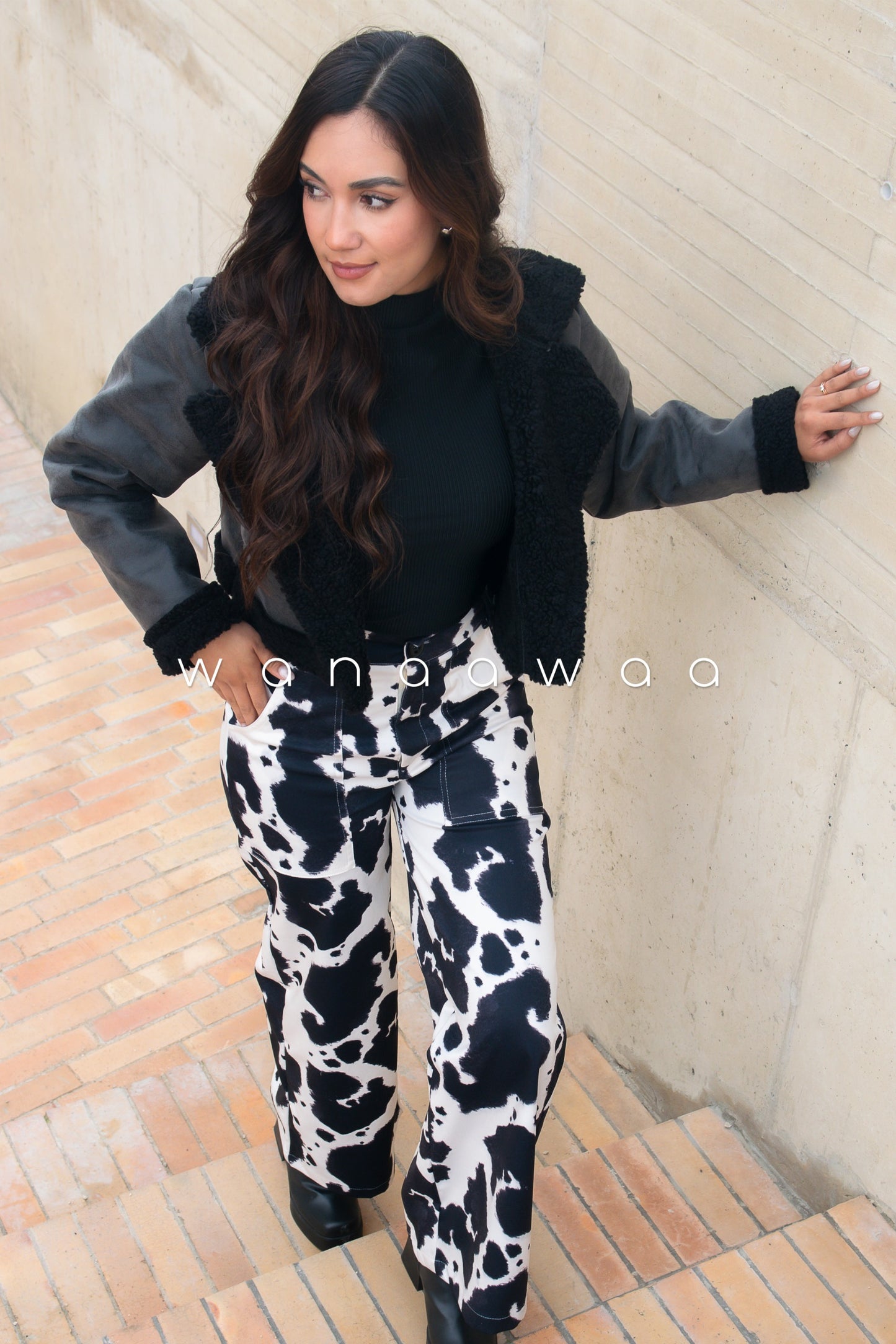 PANTALÓN LOLA COW PRINT