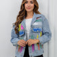 CHAQUETA DENIM BROCHAZOS