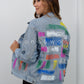 CHAQUETA DENIM BROCHAZOS